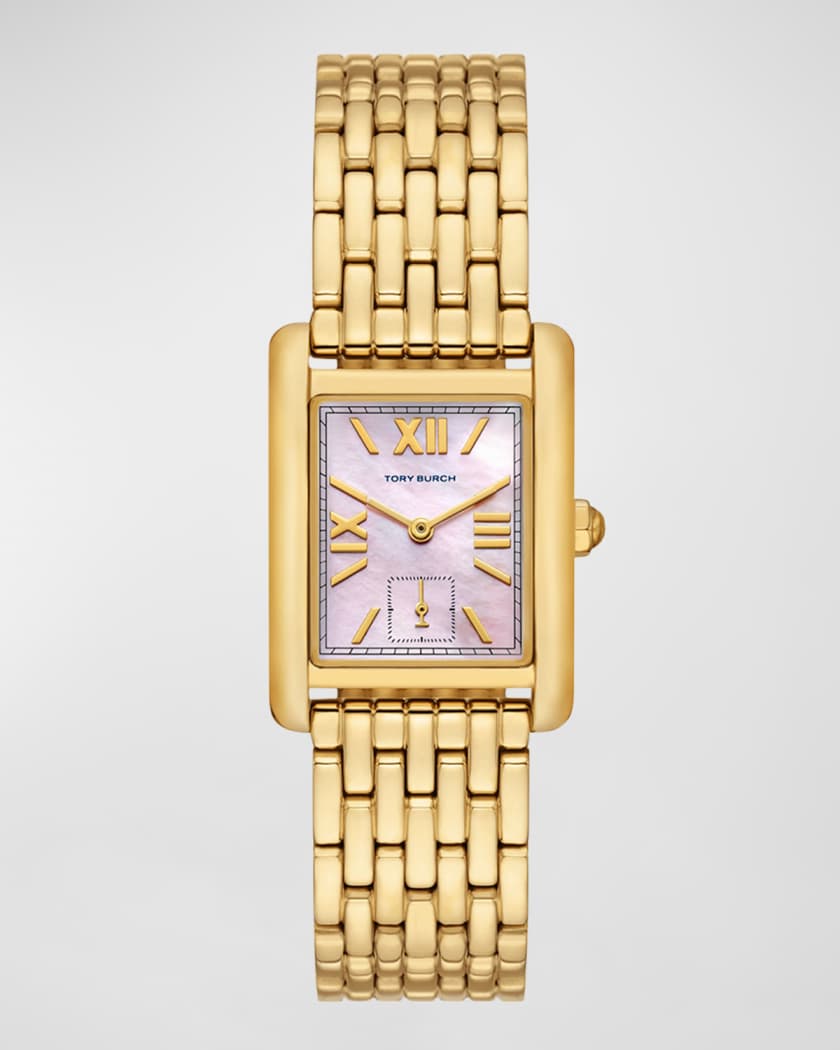 Tory Burch The Eleanor Watch Gold Tone Stainless Steel Neiman