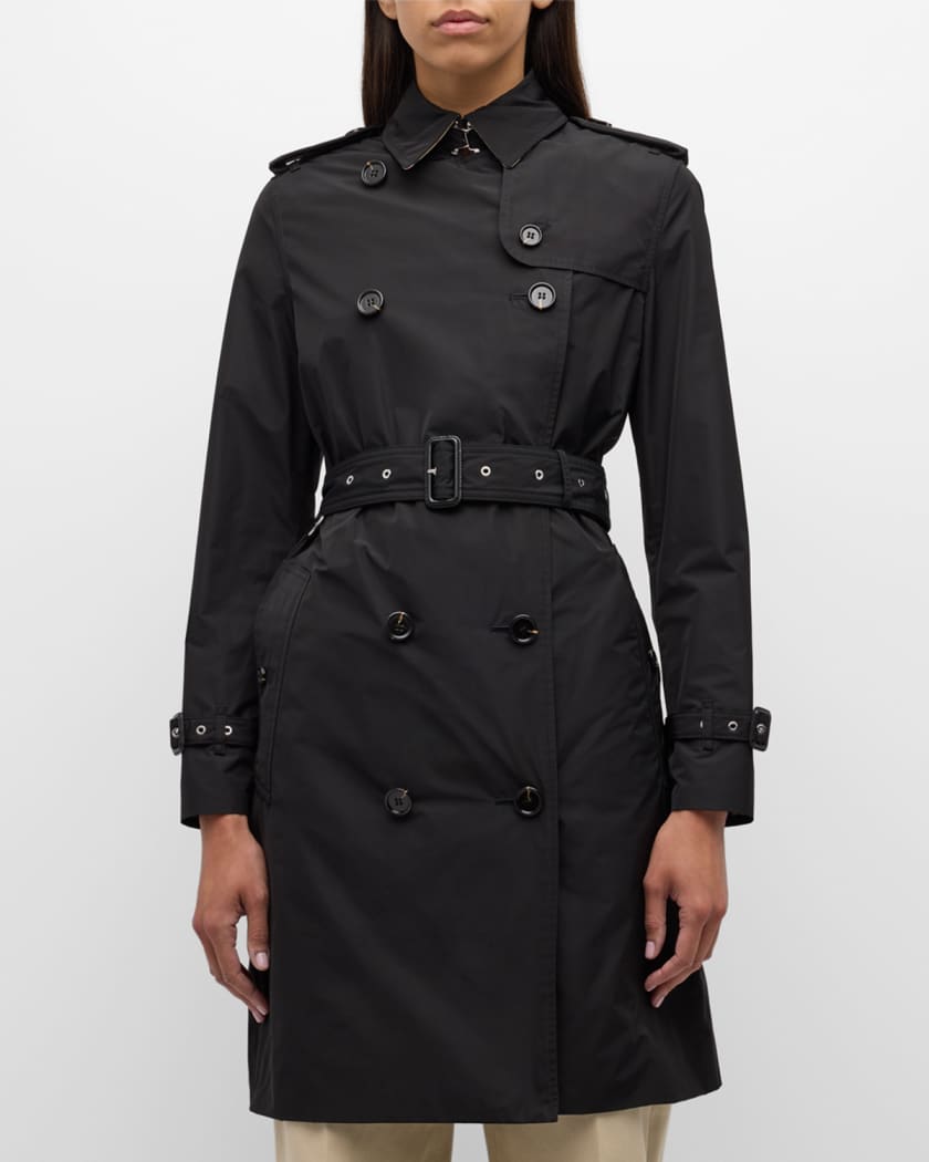 Burberry The Short Kensington Heritage trench coat - Blue