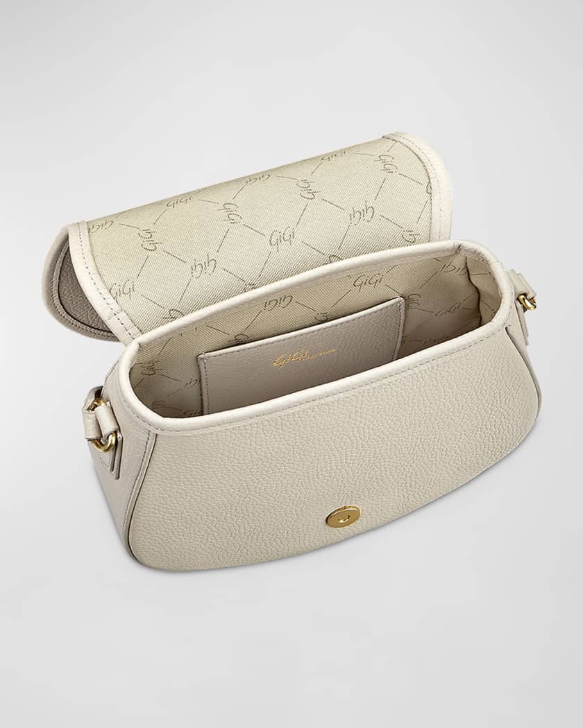Jenni Saddle Leather Crossbody Bag