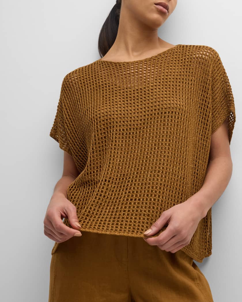 Eileen fisher cheap organic linen sweater