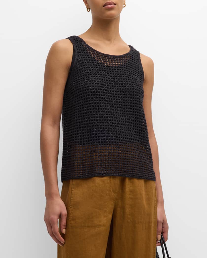 Eileen fisher linen shell on sale