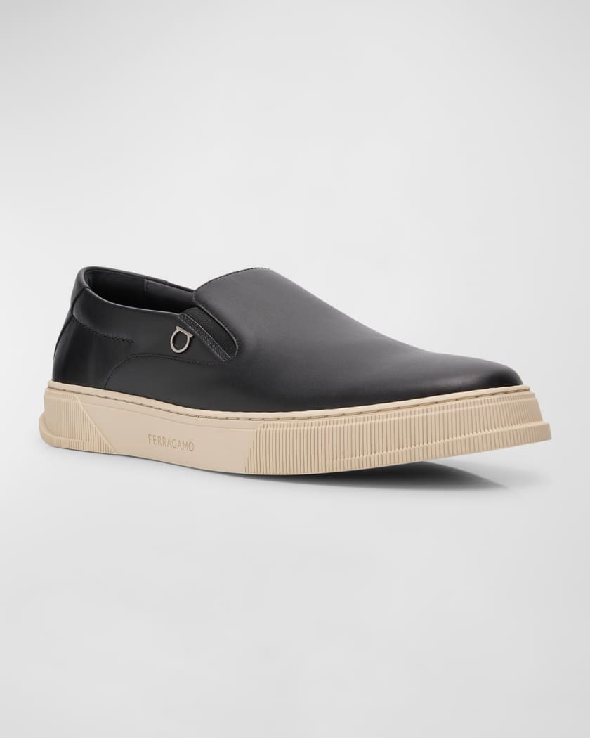 Men's Cameron Leather Slip-On Sneakers
