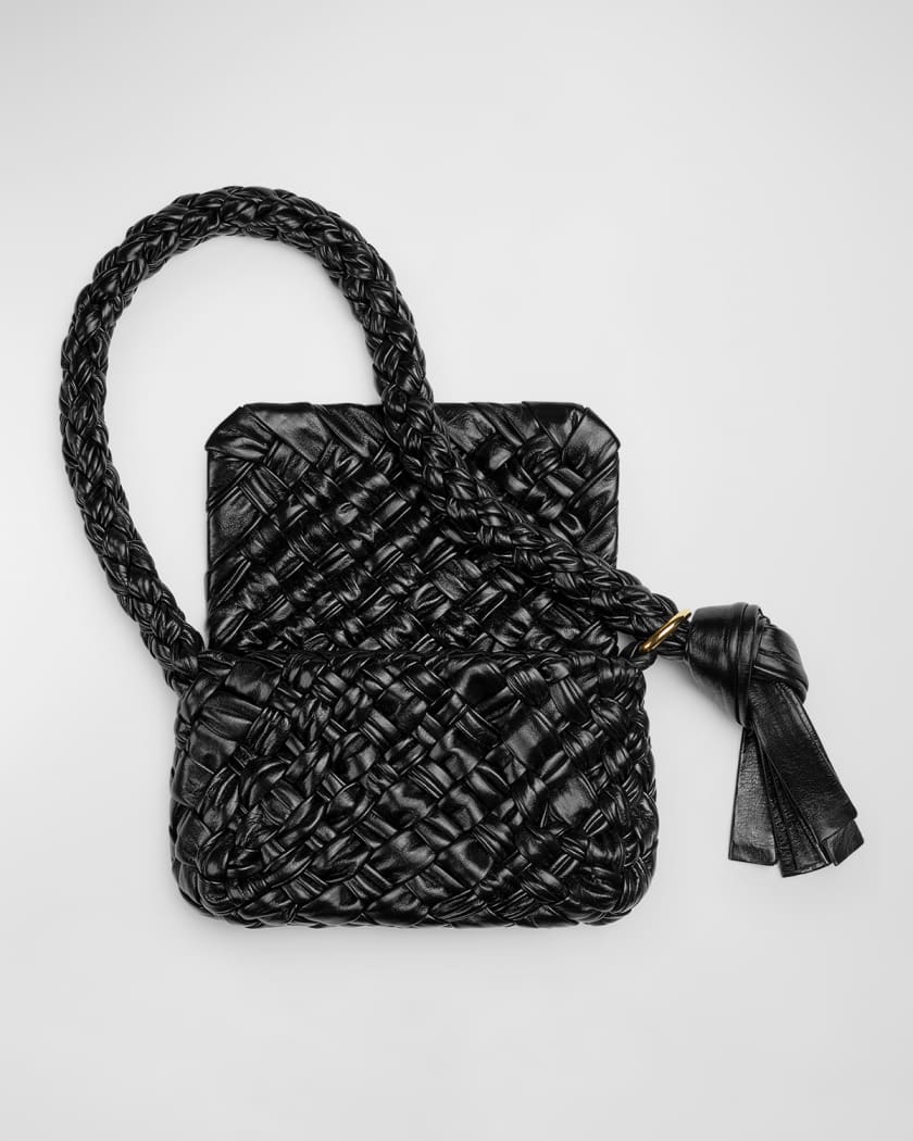 Bottega Veneta 洗練 人気 Kalimero Citta ショルダーバッグ Bottega Veneta® Women's Kalimero Città in Black. Shop online