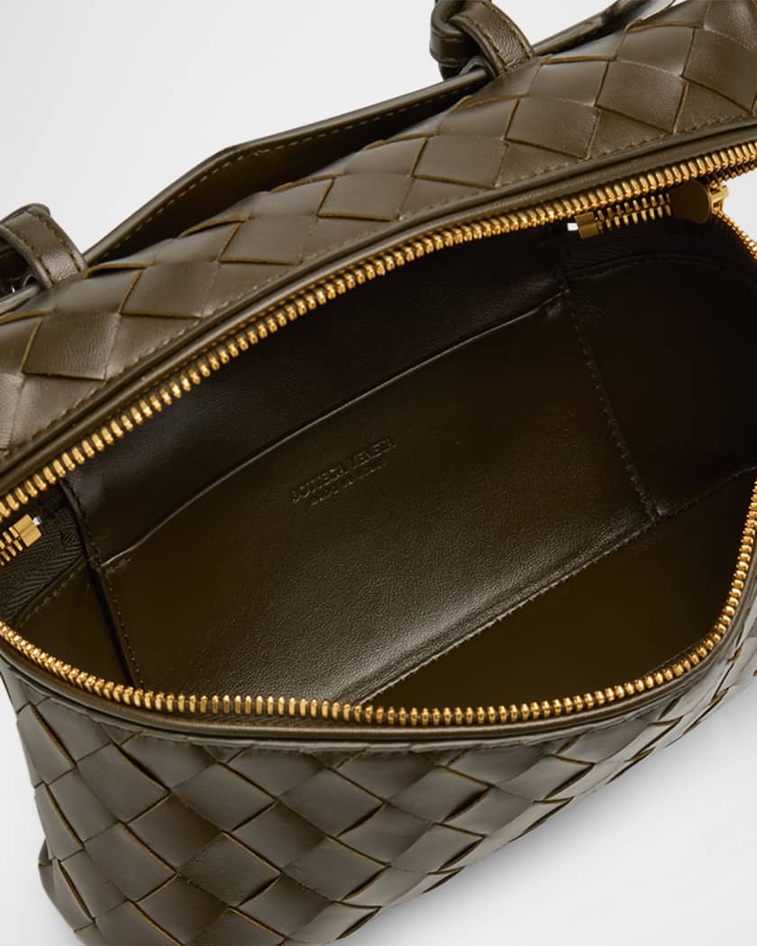 Bang Bang Vanity Intrecciato Leather Crossbody Bag | Neiman Marcus