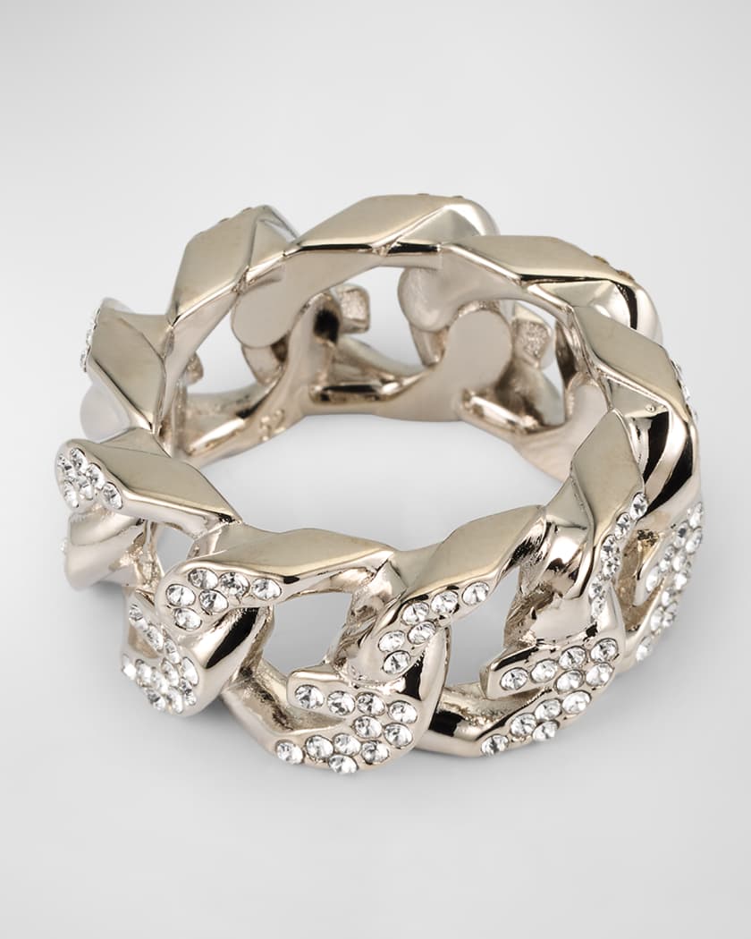 G-Chain Crystal Ring