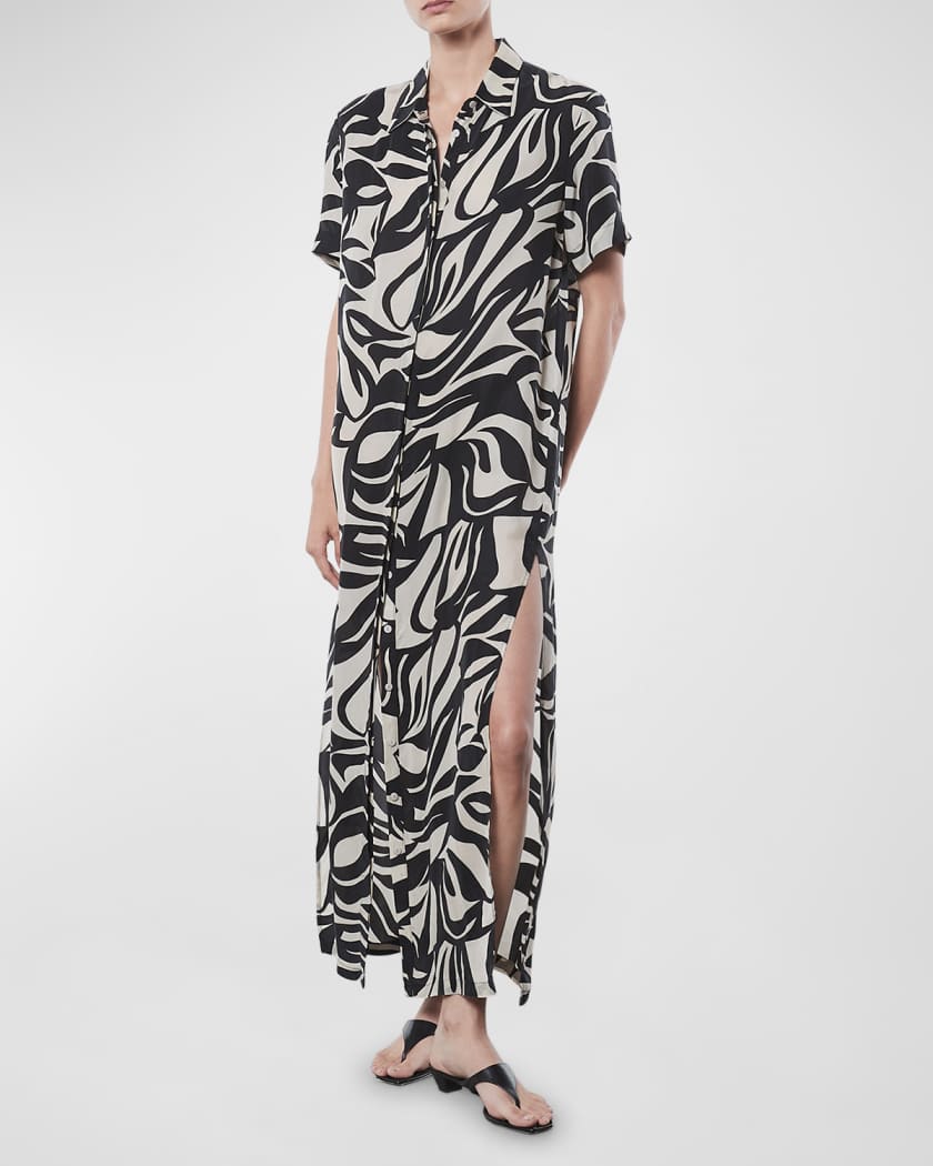 Enza costa best sale maxi shirt dress
