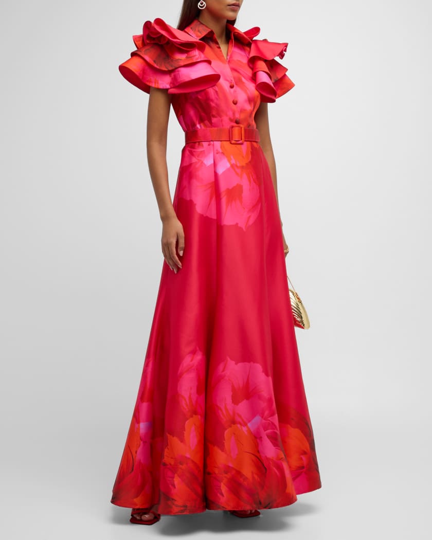 Badgley mischka hot sale peplum dress