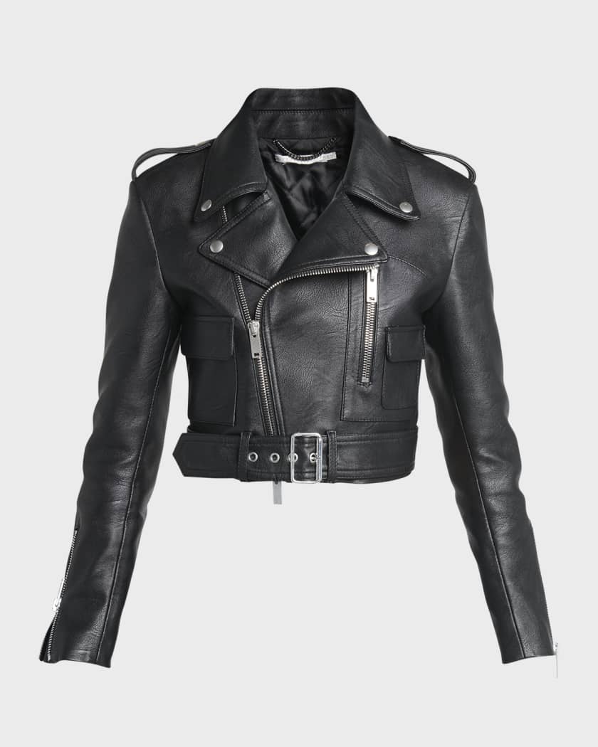 Stella McCartney Altermat Mini Biker Jacket Neiman Marcus