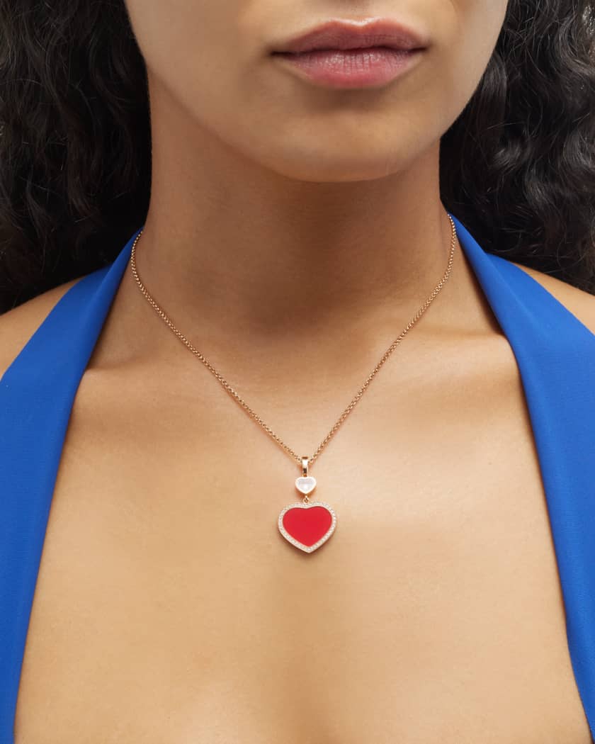 Happy heart necklace hotsell