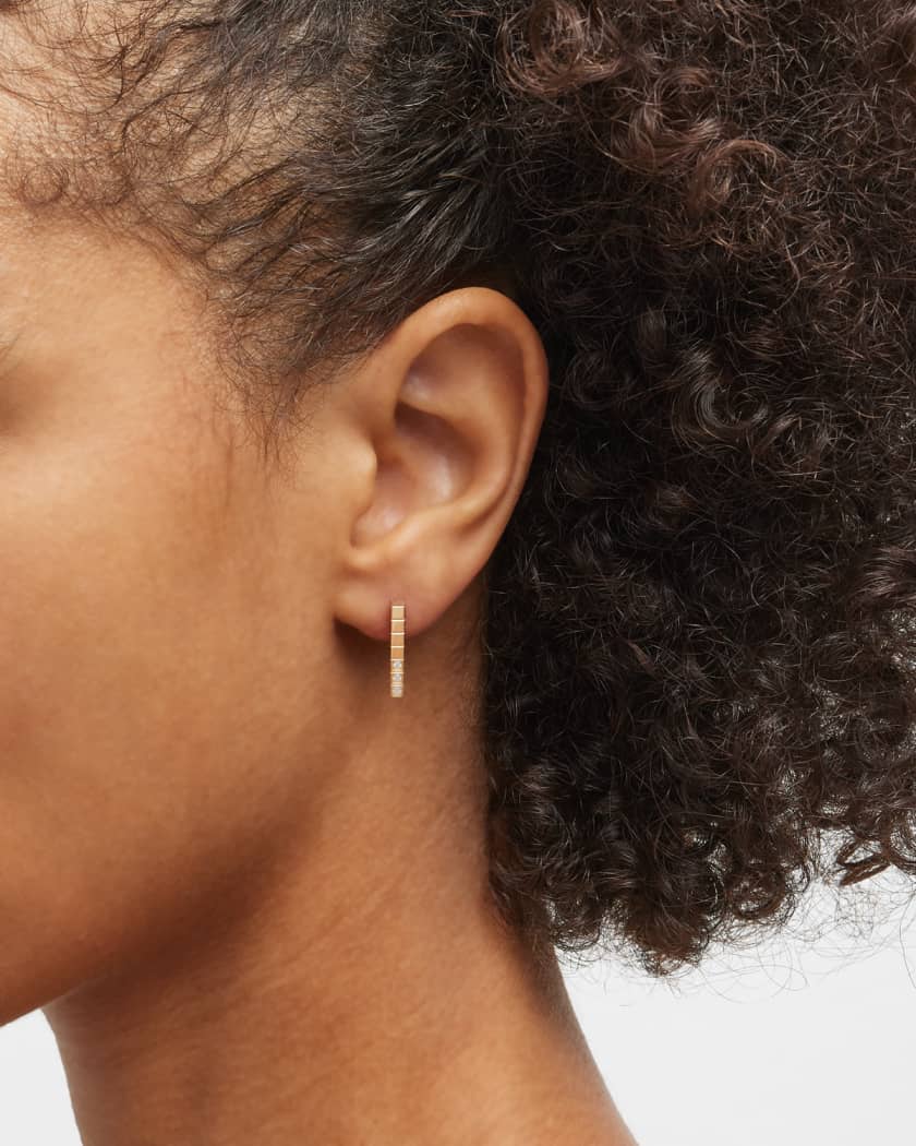 Ice cube earrings on sale