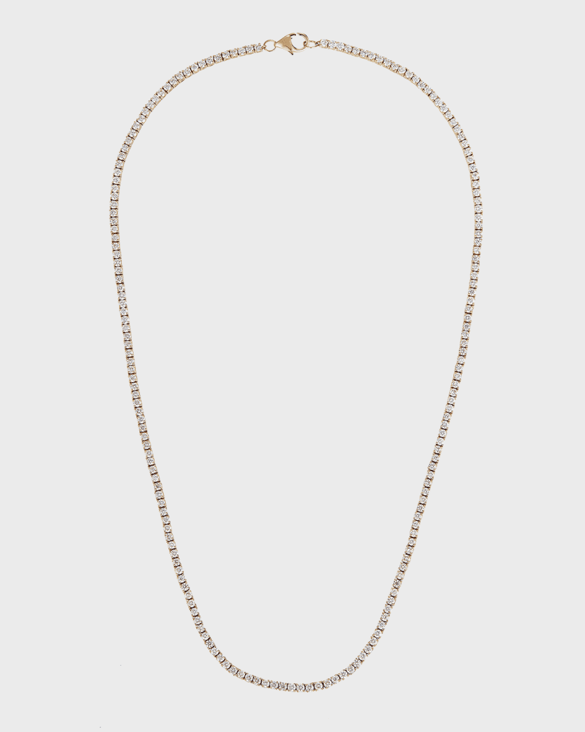 Flawless diamond outlet tennis chain