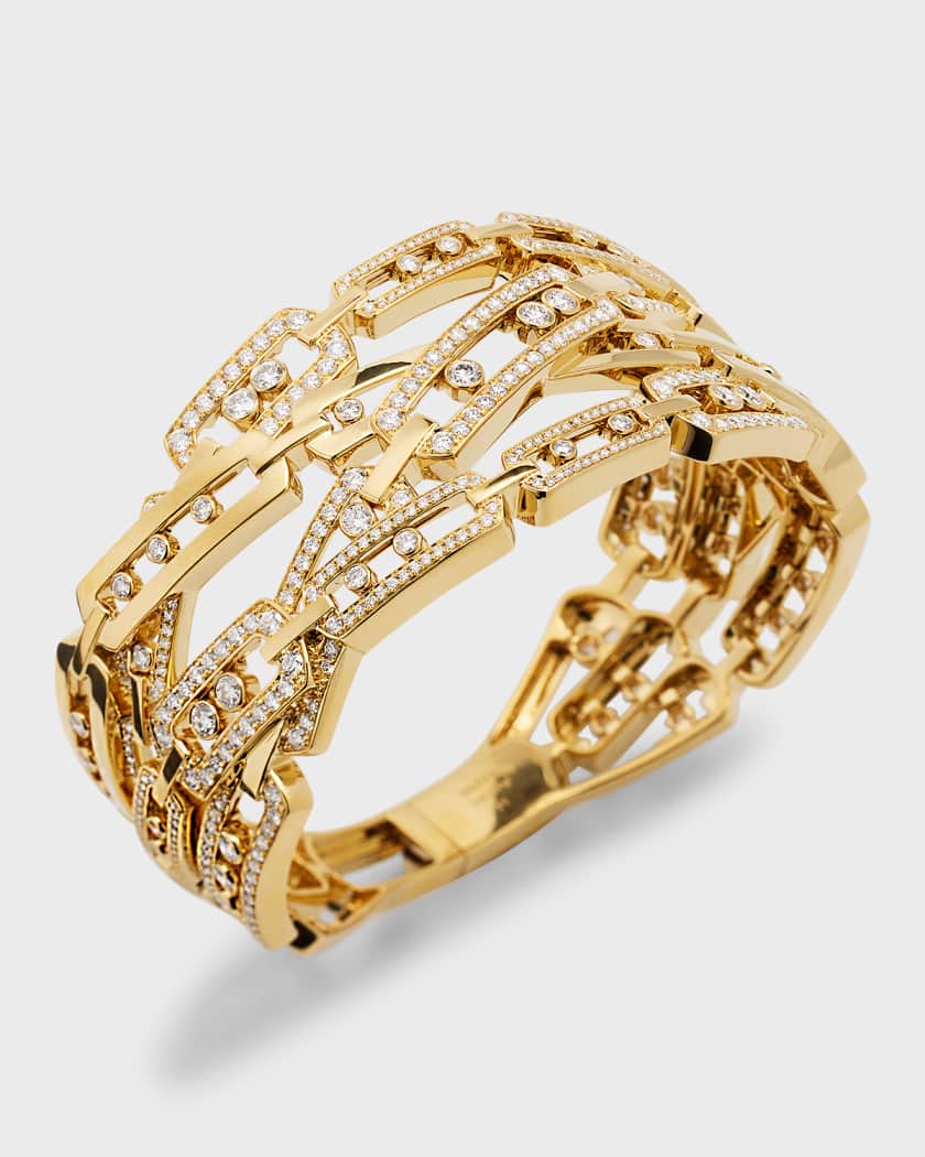 MOVE INFINI 18K YELLOW GOLD CUFF
