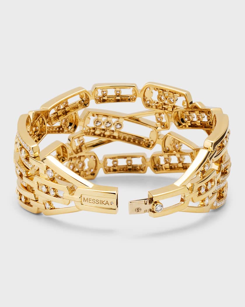 MOVE INFINI 18K YELLOW GOLD CUFF