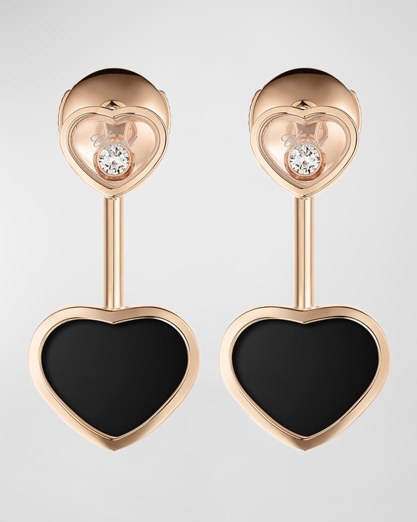 Rose gold jacket earrings online