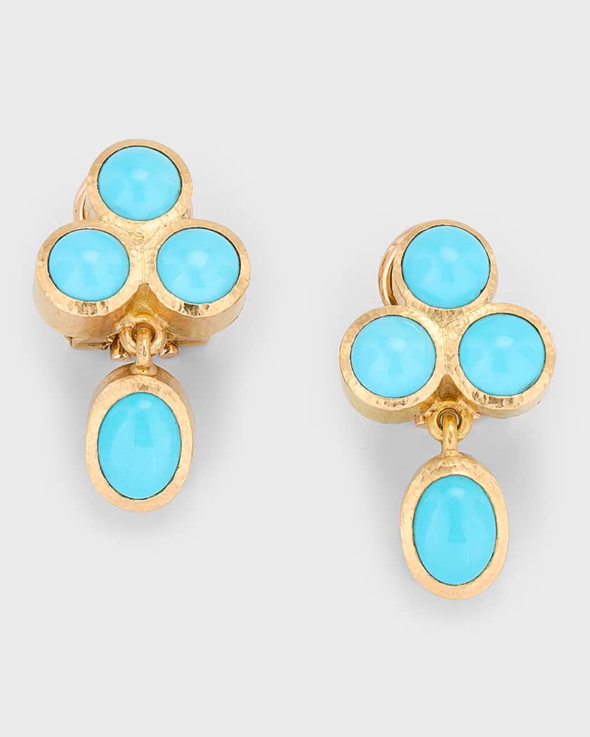 Sleeping beauty turquoise earrings sale