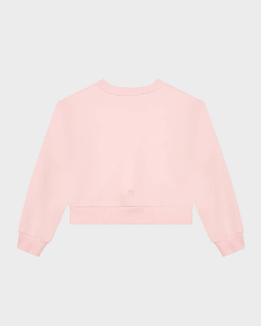 Givenchy cropped logo sweatshirt 2025