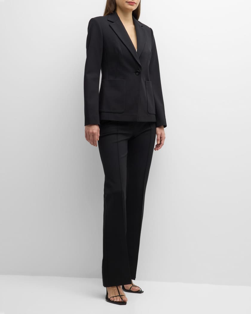 【Dorothee Schumacher】 Emotional Essenceジャージジャケット DOROTHEE SCHUMACHER Emotional Essence Single-Button Jersey