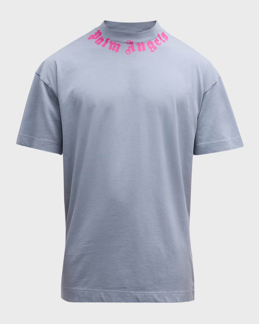 Polo Shirt PALM ANGELS Men color Blue
