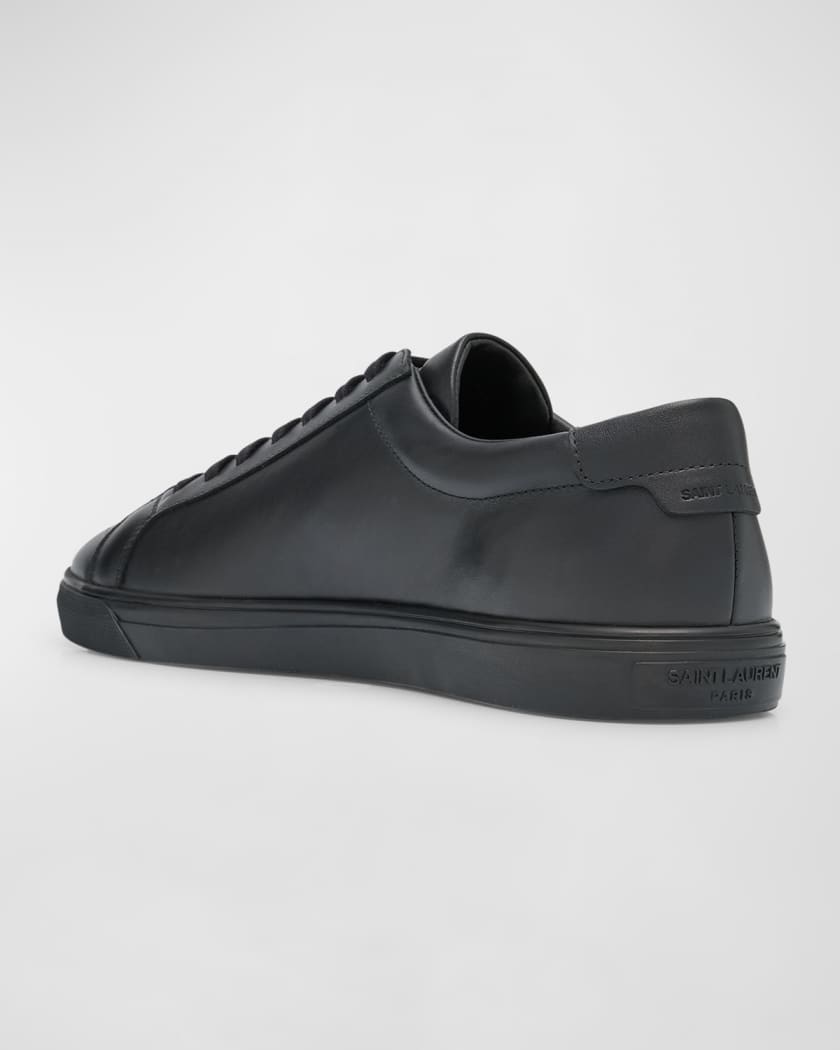 Saint laurent andy leather sneakers sales