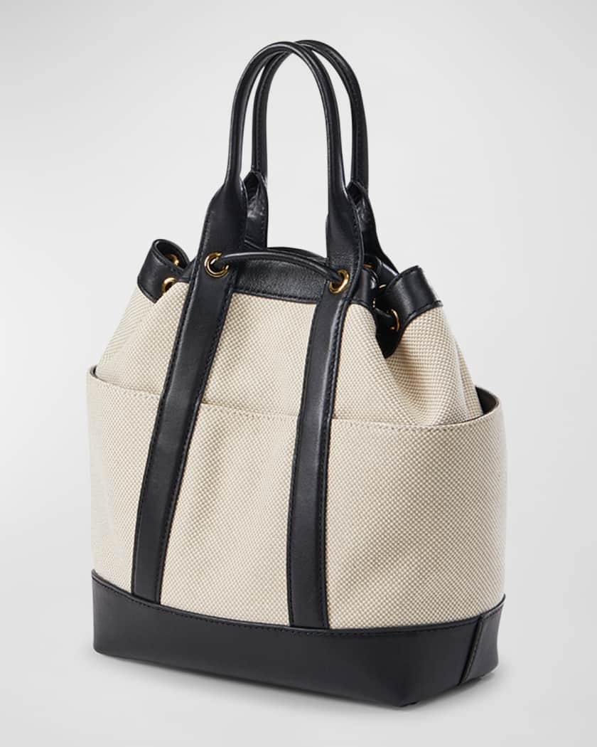 Goody Drawstring Canvas Crossbody Bag