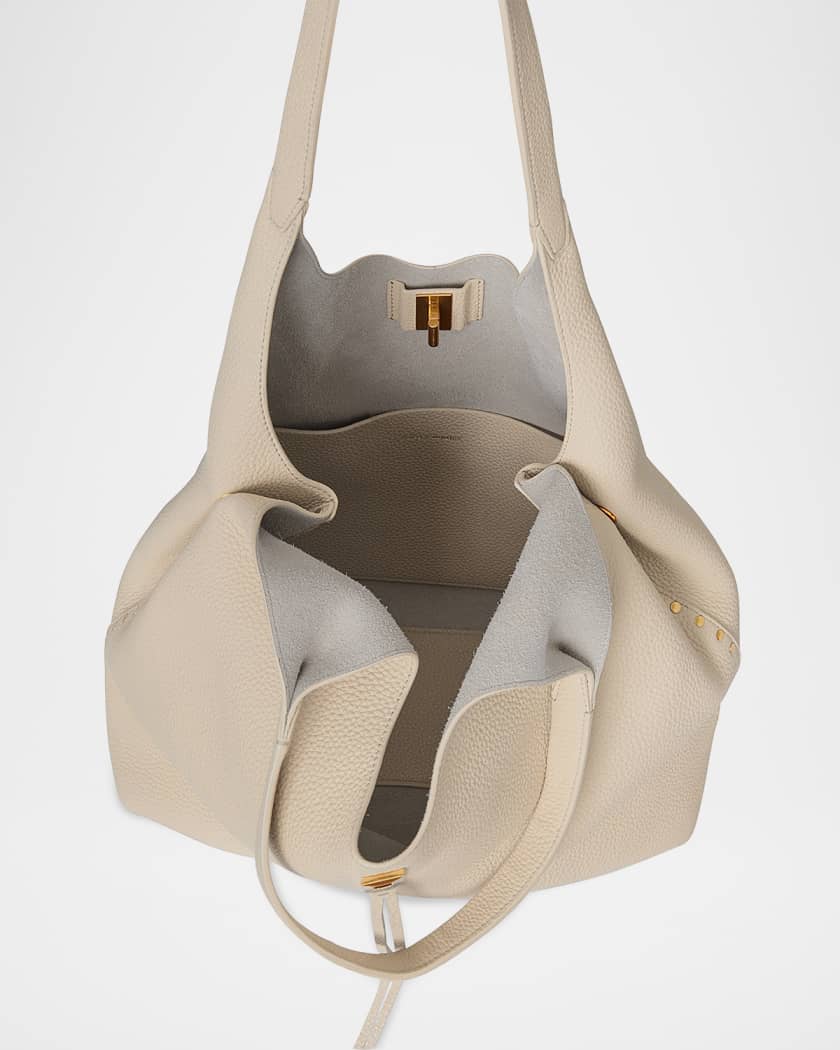 Darren Signature Leather Tote Bag