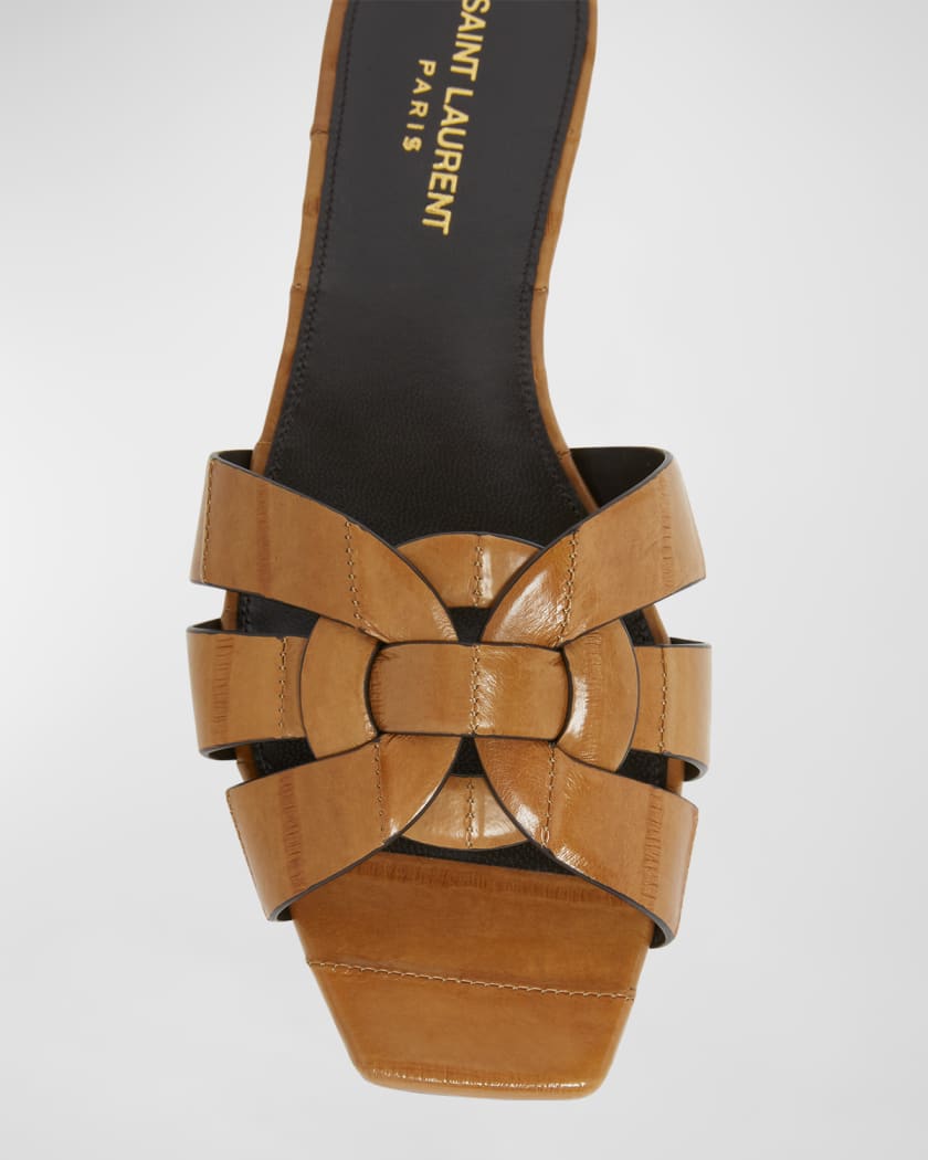 Tribute Woven Flat Slide Sandals