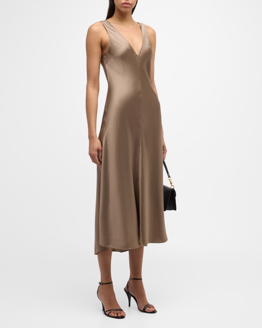 Neiman marcus on sale silk dress
