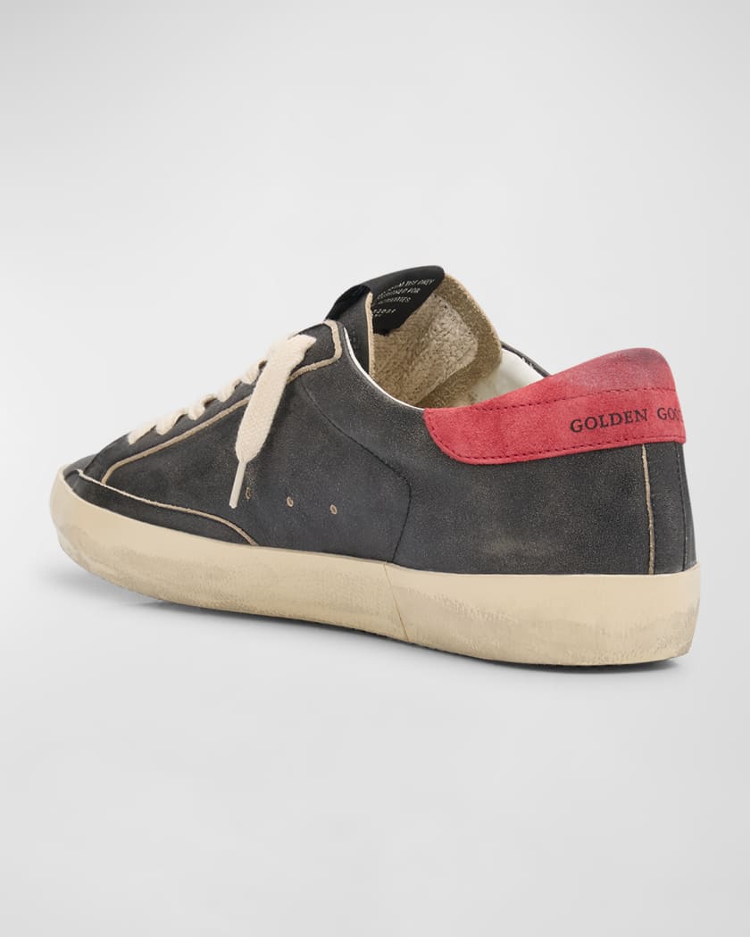 Men's Superstar Leather Low-Top Sneakers