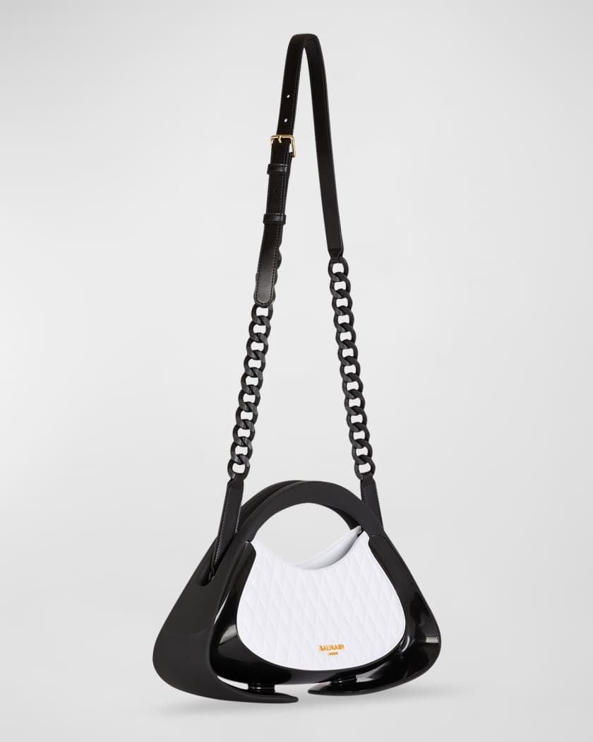 Jolie Madame Medium Top-Handle Bag in Quilted Polyurethane