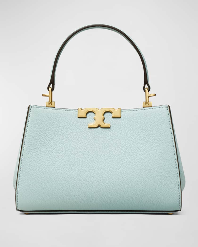 Mini Eleanor Pebbled Leather Satchel Bag