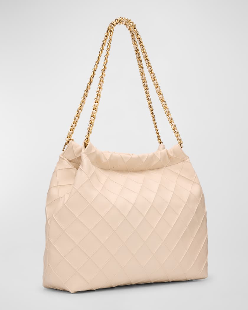 Tory burch leather hobo bag new arrivals