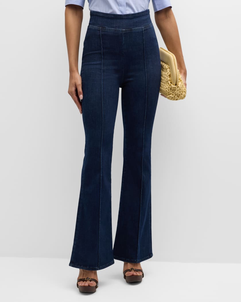 FRAME The Jetset high-rise flared jeans