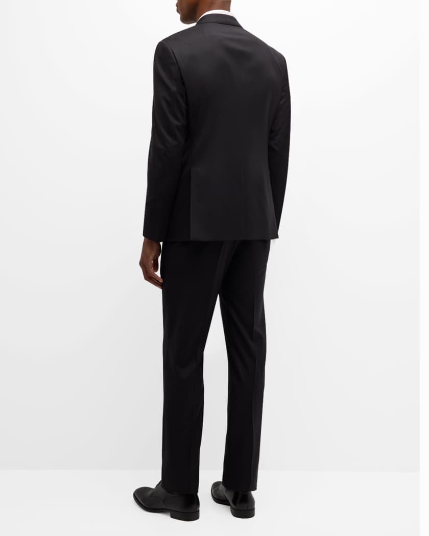 Giorgio armani pinstripe suit outlet