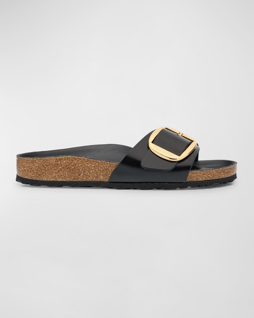 Madrid Leather Buckle Easy Sandals
