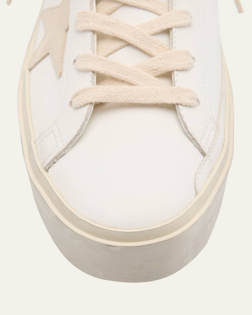 Hi Star Leather Low-Top Sneakers