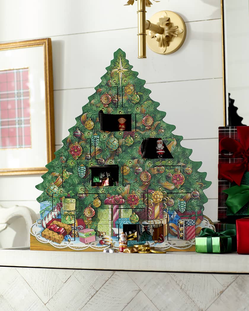 Musical Advent Tree with Lights