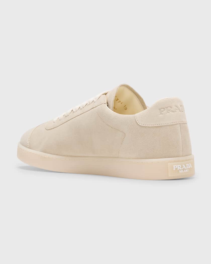 Men's Lane Suede T-Toe Low-Top Sneakers