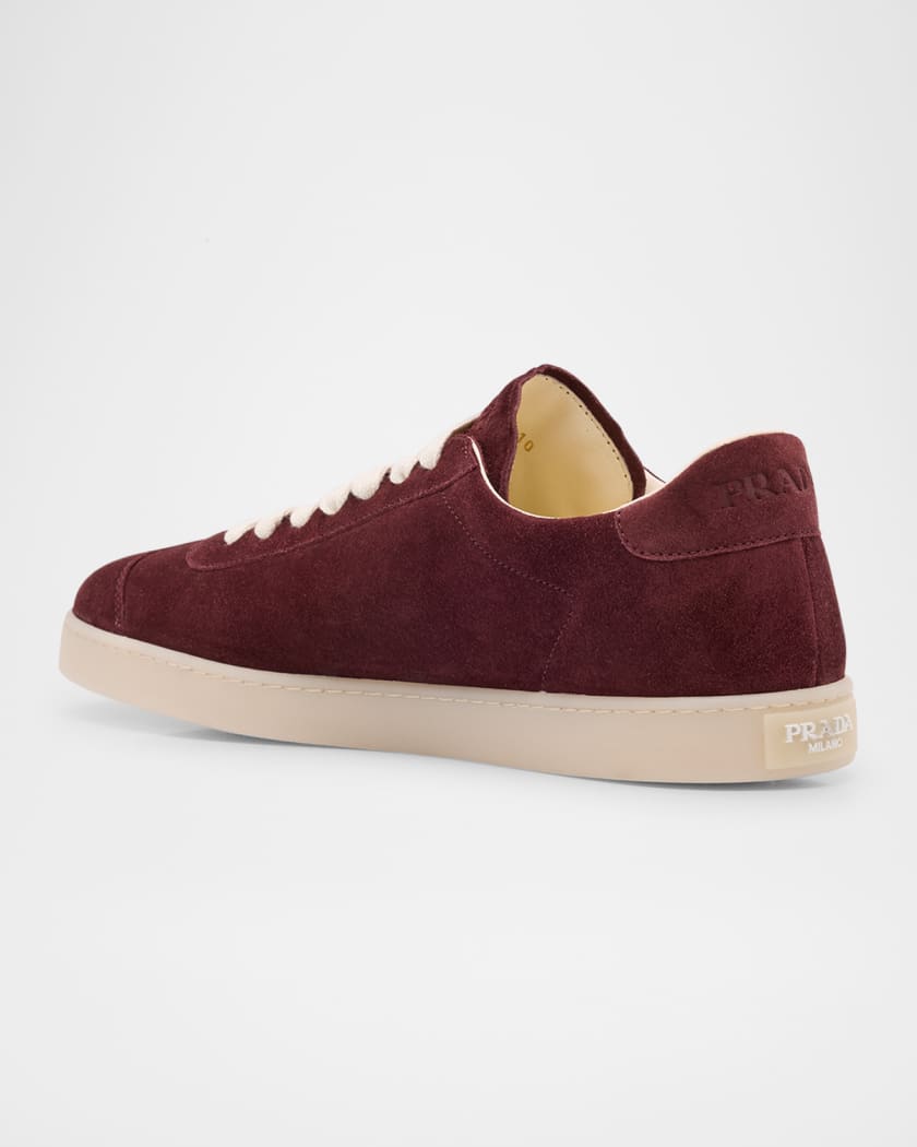 Men's Lane Suede T-Toe Low-Top Sneakers