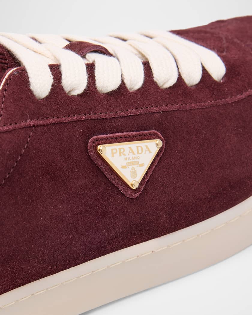 Men's Lane Suede T-Toe Low-Top Sneakers