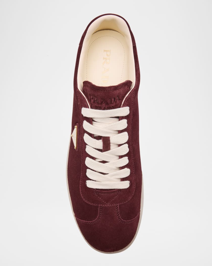 Men's Lane Suede T-Toe Low-Top Sneakers
