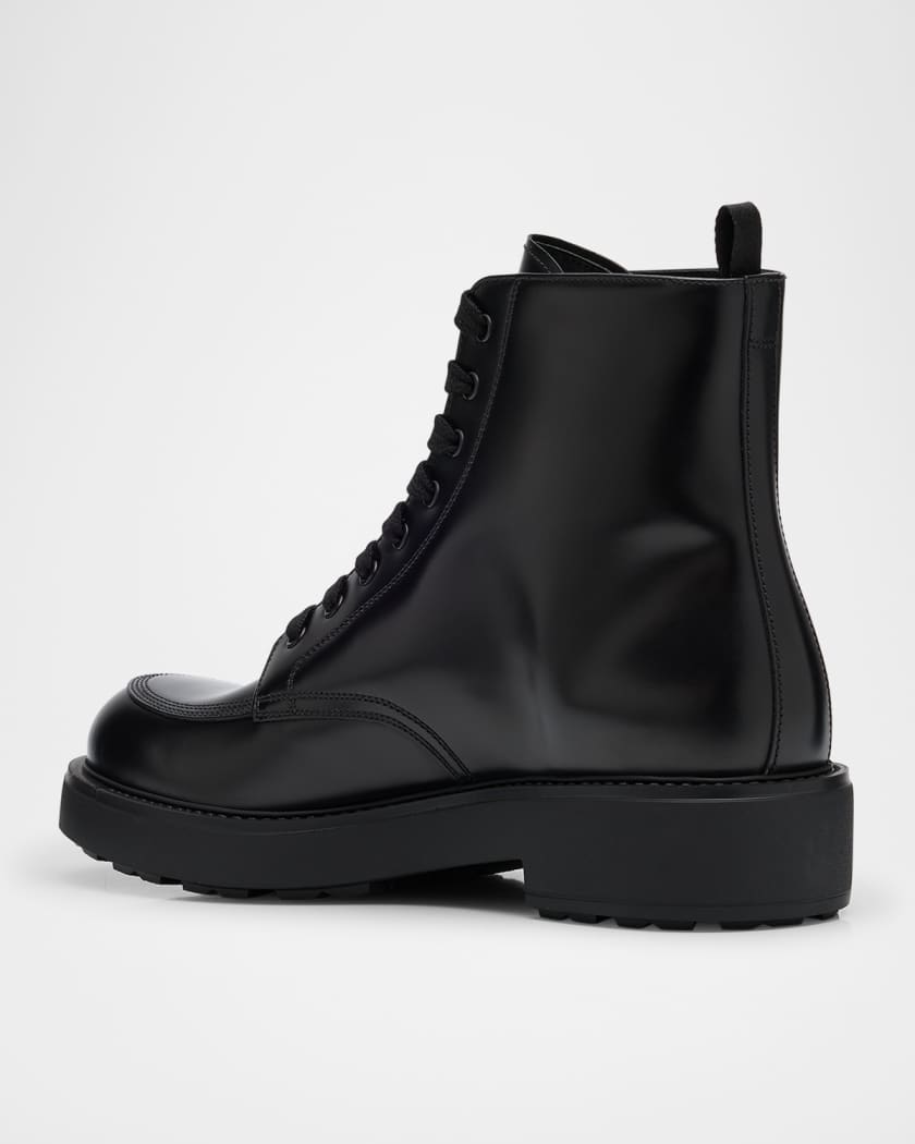 Men's Leather Combat Boots