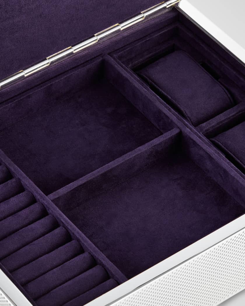 Silver Watch, Jewelry, and Legacy Box