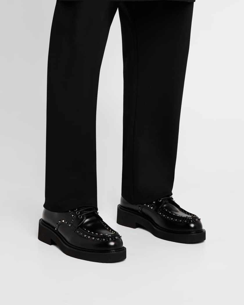 Valentino Garavani Gentleglam Derby Shoe In Calfskin for Man
