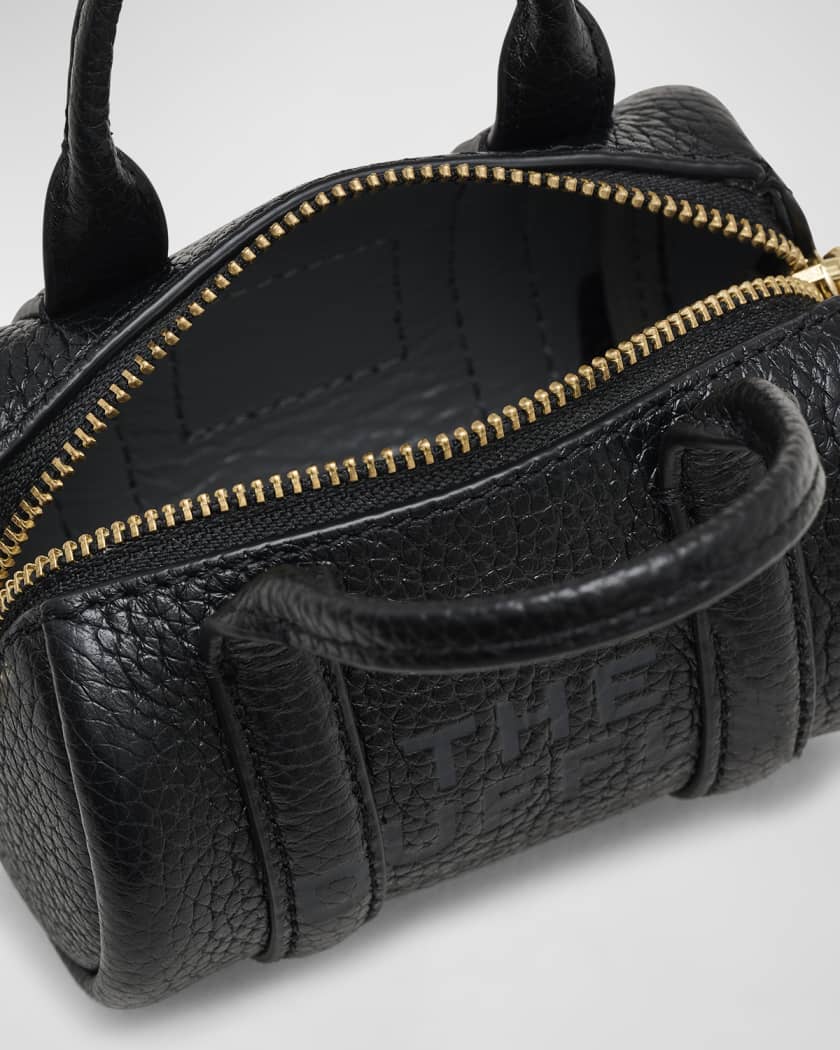 The Leather Nano Duffle Crossbody Bag