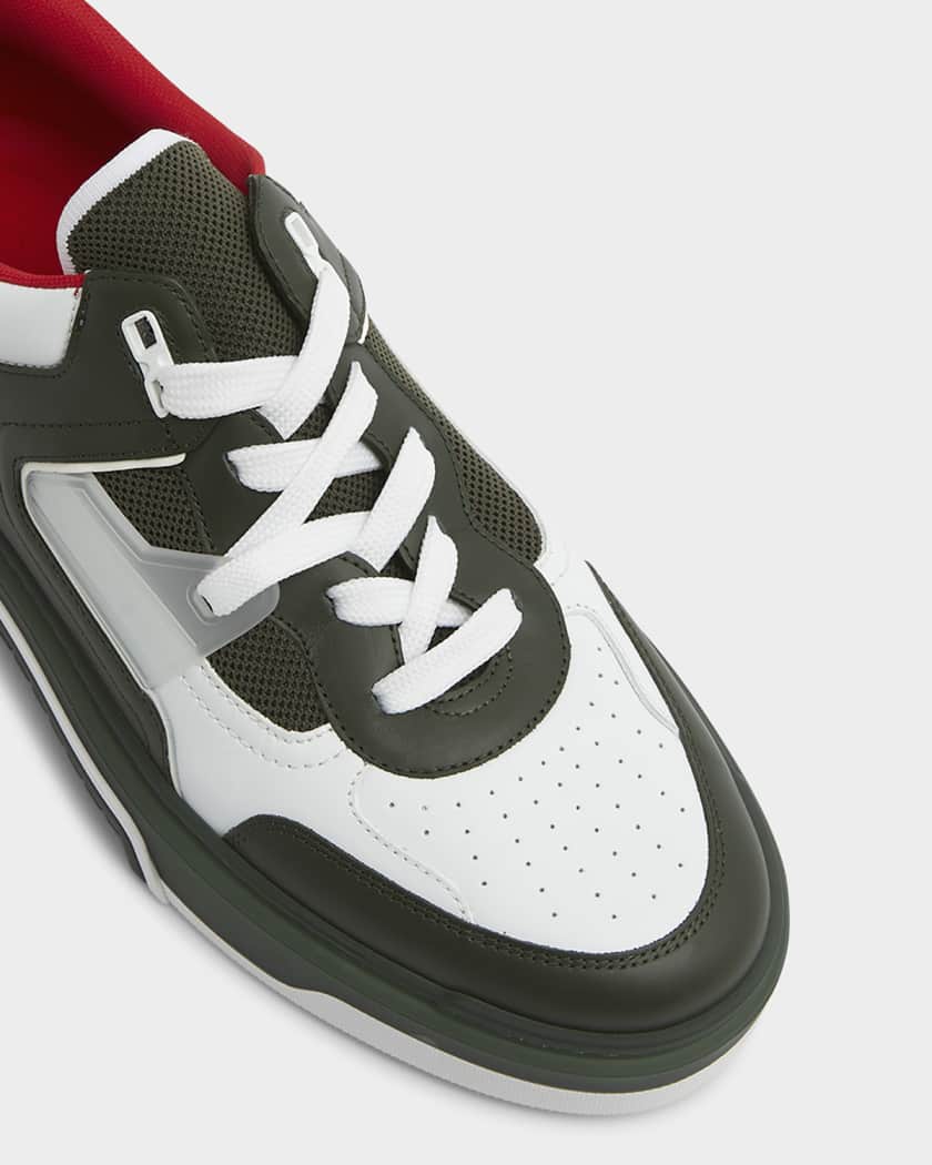 Men's Astroloubi Bicolor Leather Low-Top Sneakers