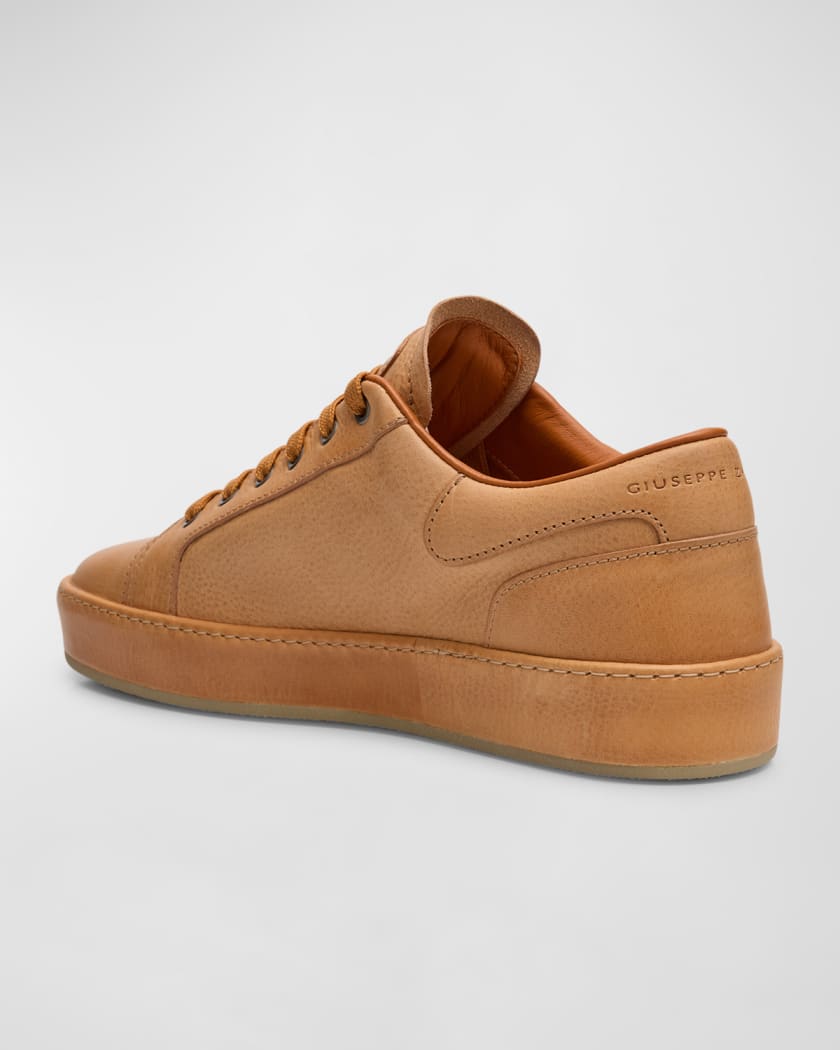 Men's Norbel Leather Low-Top Sneakers