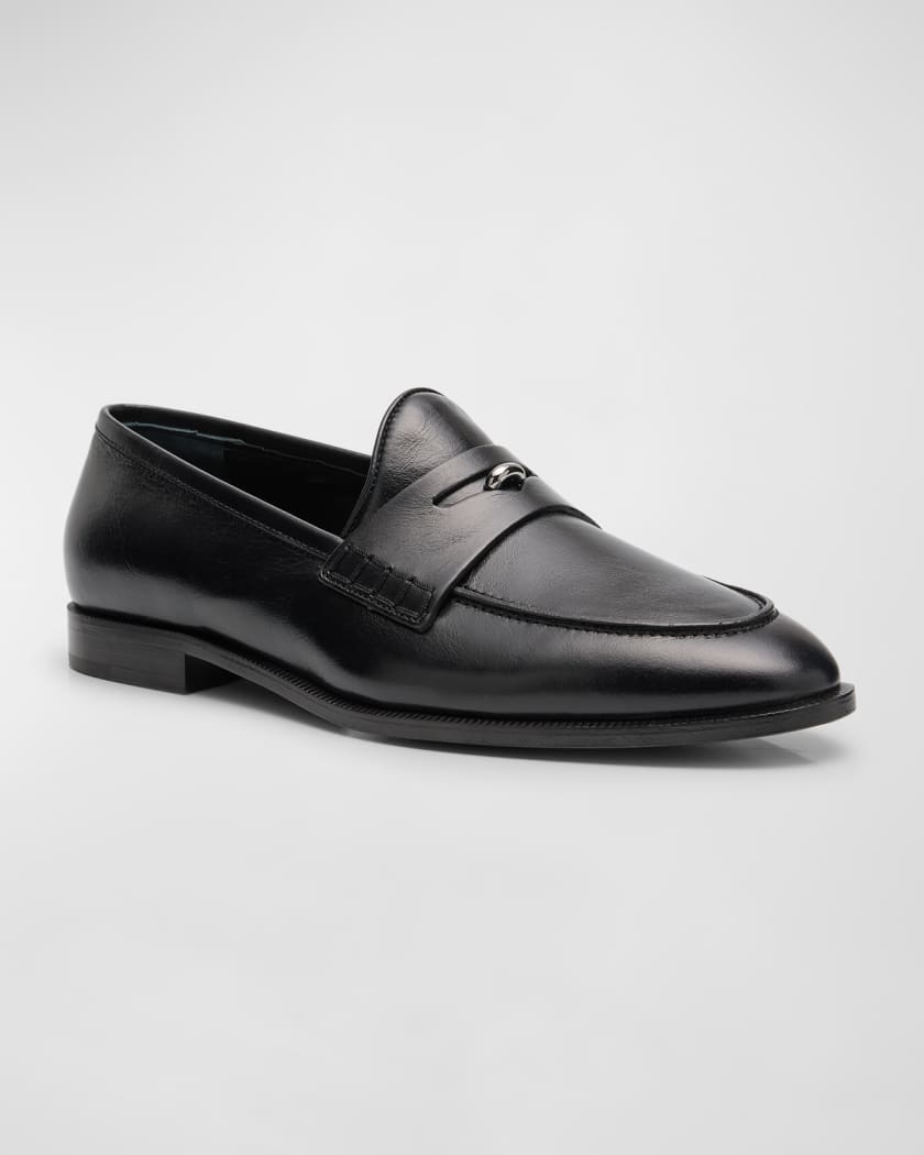 Men's Archiel Leather Penny Loafers