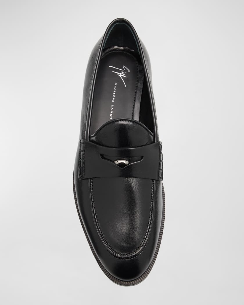 Men's Archiel Leather Penny Loafers