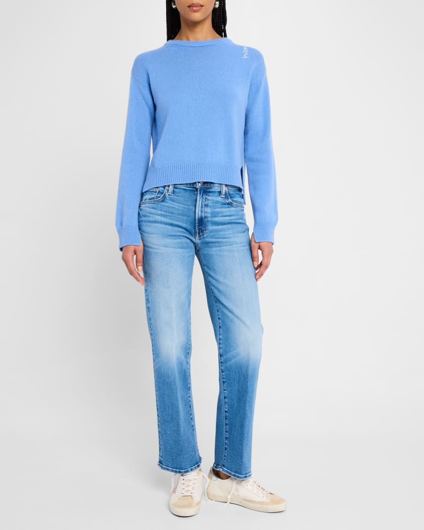 The Mid-Rise Rambler Zip Ankle Jeans