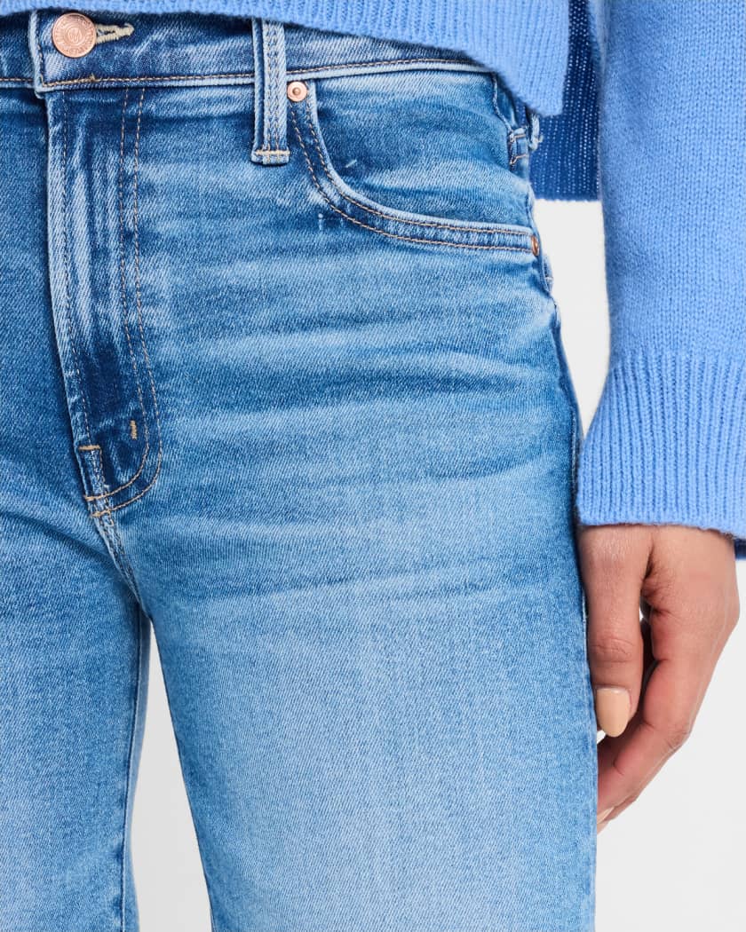 The Mid-Rise Rambler Zip Ankle Jeans
